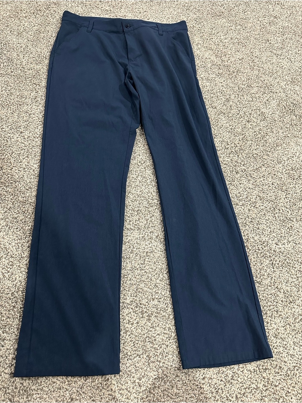 Travis Mathew Navy Blue Mens Dress Pants